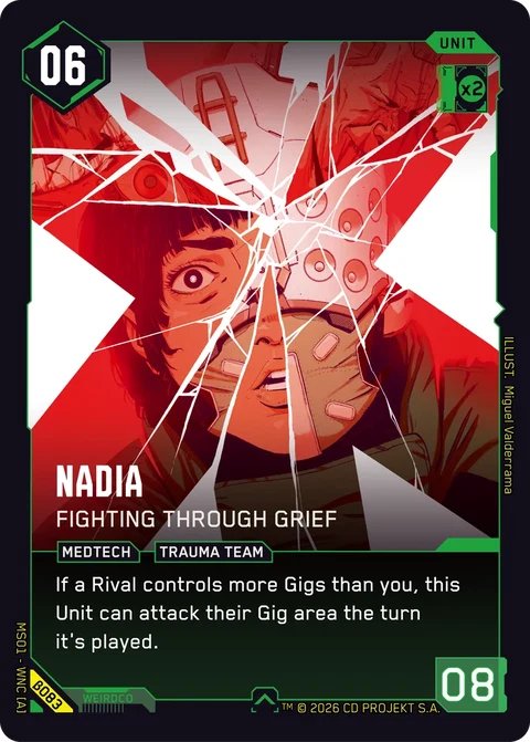 MS01-B083 Nadia: Fighting Through Grief