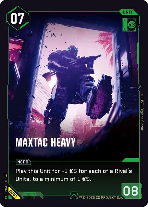 MS01-B081 MaxTac Heavy