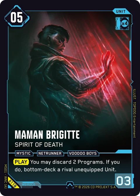 MS01-B118 Maman Brigitte: Spirit of Death