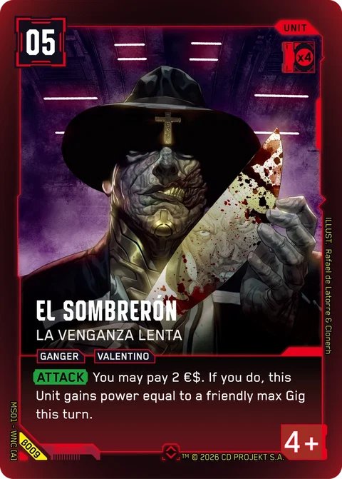 MS01-B009 El Sombrerón: La Venganza Lenta
