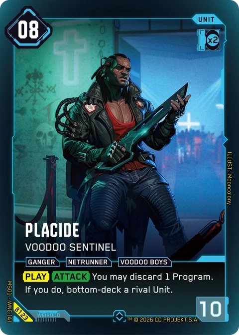 MS01-B123 Placide: Voodoo Sentinel