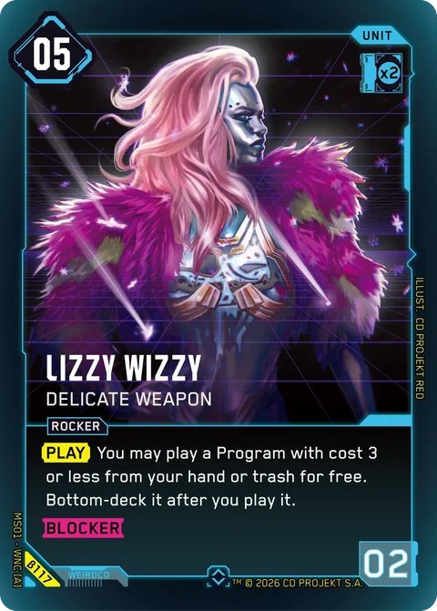 MS01-B117 Lizzy Wizzy: Delicate Weapon