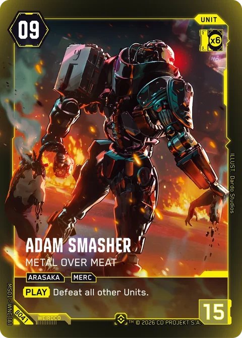 MS01-B041 Adam Smasher: Metal Over Meat