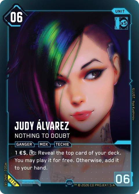 MS01-B116 Judy Álvarez: Nothing to Doubt