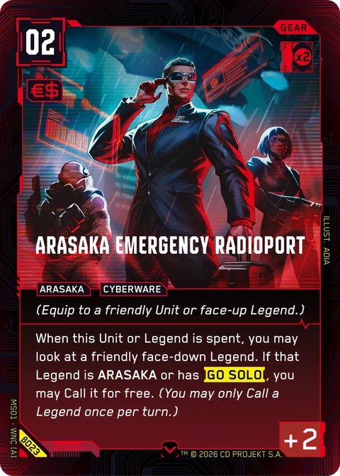 MS01-B023 Arasaka Emergency Radioport