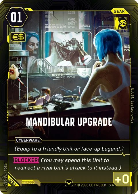 MS01-B062 Mandibular Upgrade