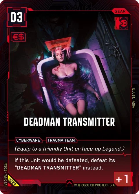 MS01-B024 Deadman Transmitter