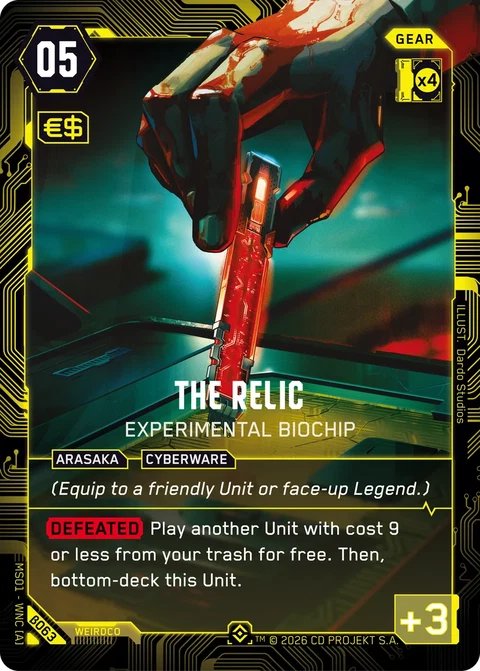MS01-B063 The Relic: Experimental Biochip
