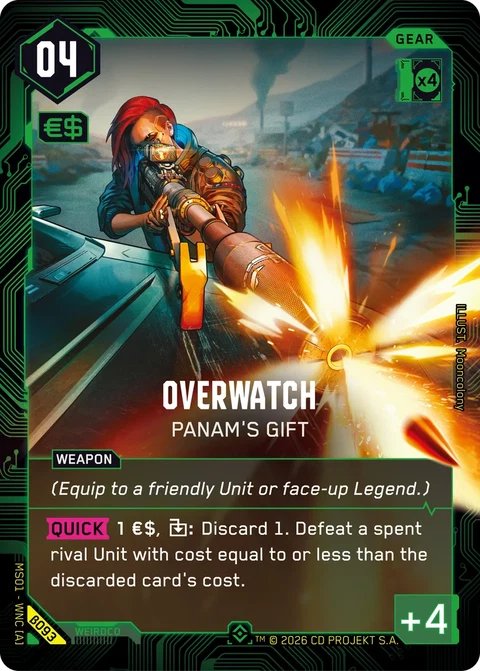 MS01-B093 Overwatch: Panam's Gift