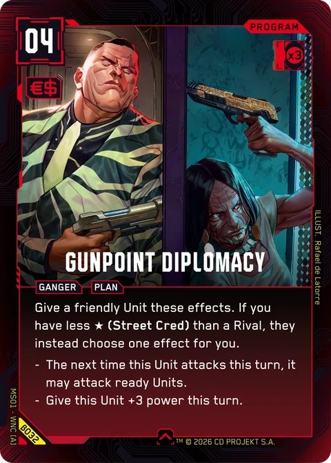 MS01-B032 Gunpoint Diplomacy