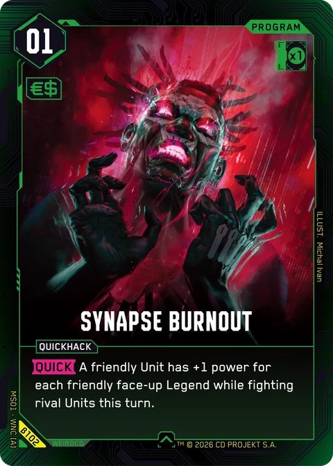 MS01-B102 Synapse Burnout