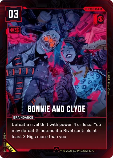 MS01-B029 Bonnie and Clyde