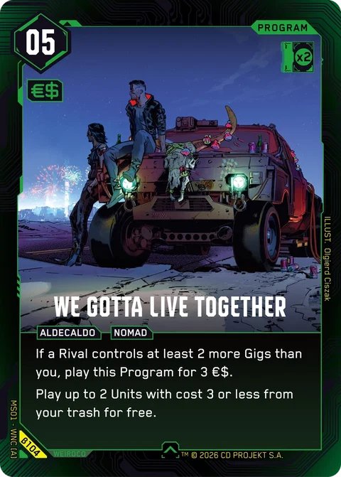 MS01-B104 We Gotta Live Together