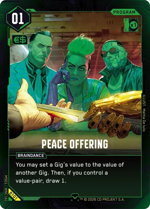 MS01-B101 Peace Offering