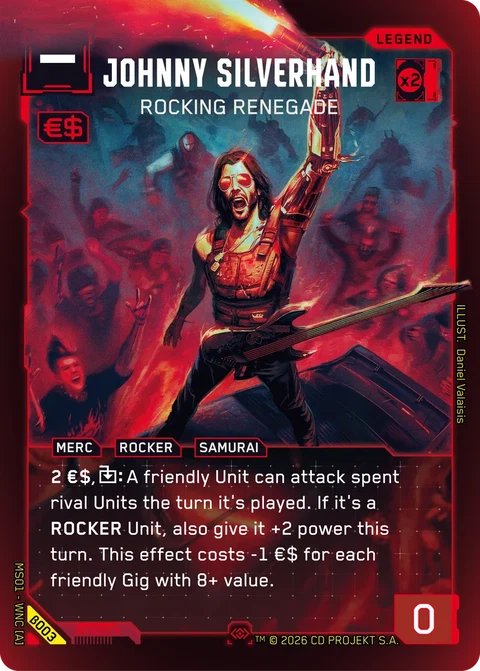 MS01-B003 Johnny Silverhand: Rocking Renegade