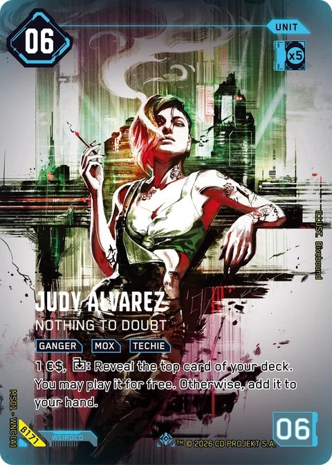 MS01-B171 Judy Álvarez: Nothing to Doubt