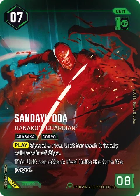MS01-B164 Sandayu Oda: Hanako's Guardian