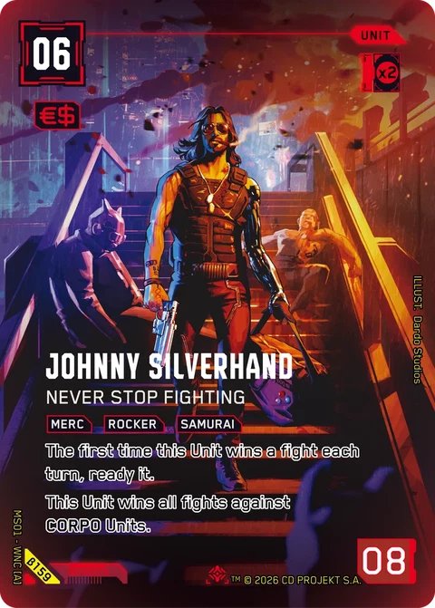 MS01-B159 Johnny Silverhand: Never Stop Fighting