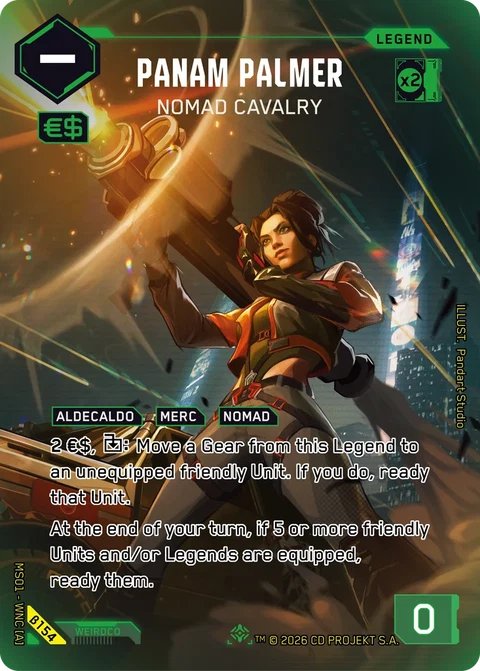 MS01-B154 Panam Palmer: Nomad Cavalry