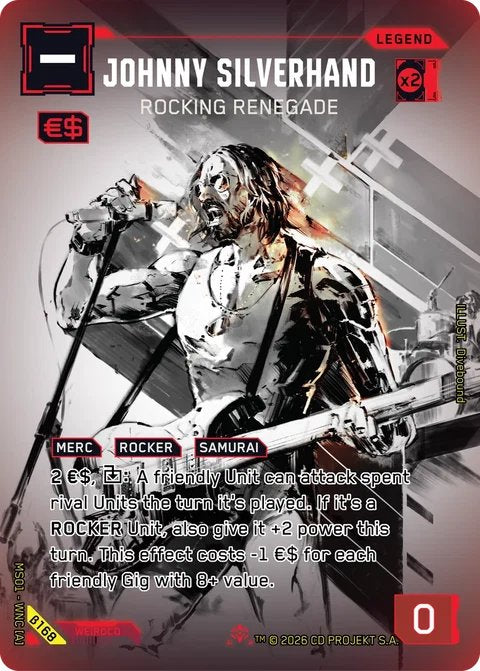 MS01-B168 Johnny Silverhand: Rocking Renegade