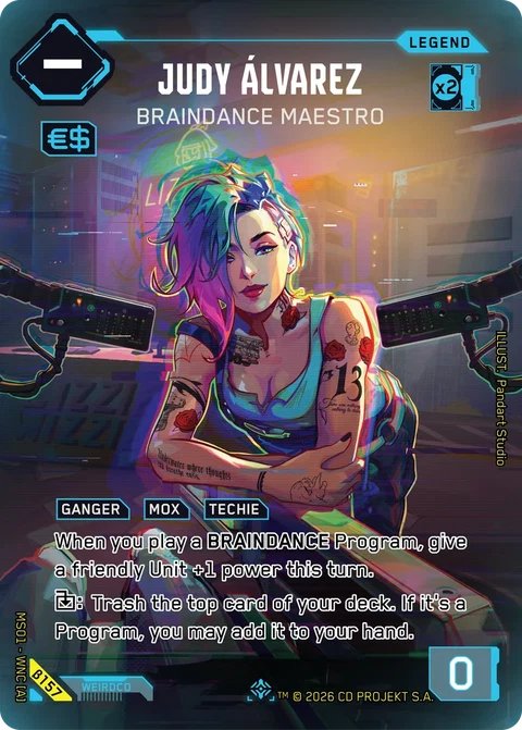 MS01-B157 Judy Álvarez: Braindance Maestro