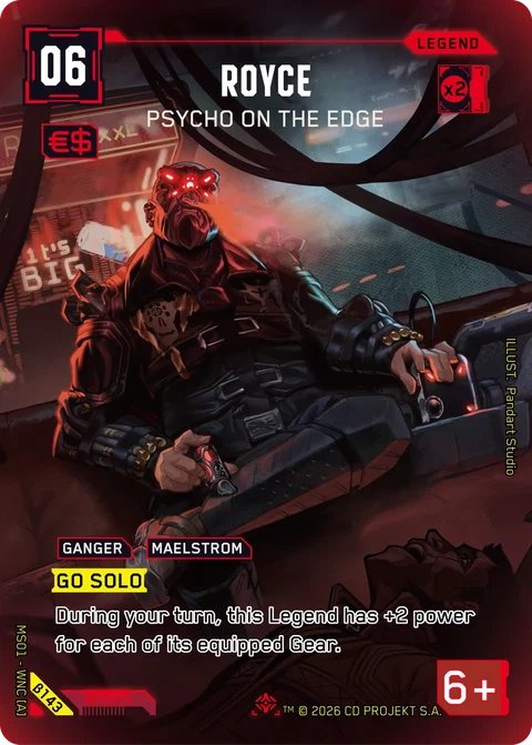 MS01-B143 Royce: Psycho on the Edge