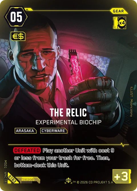 MS01-B163 The Relic: Experimental Biochip