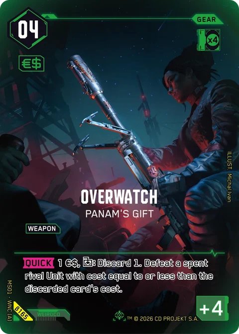 MS01-B165 Overwatch: Panam's Gift