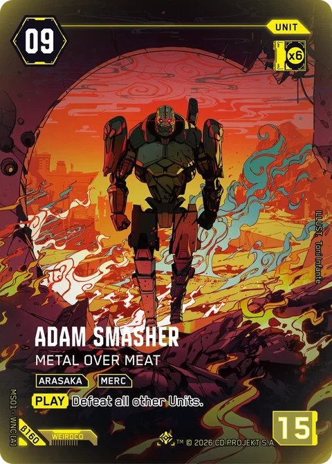 MS01-B160 Adam Smasher: Metal Over Meat