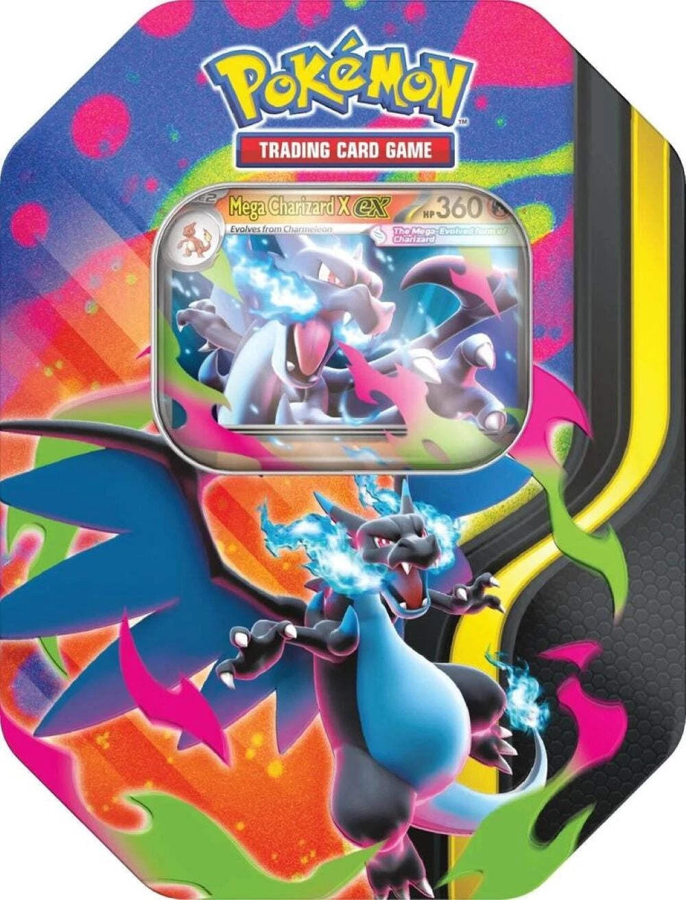 English Pokemon 美版 Mega Charizard Tin