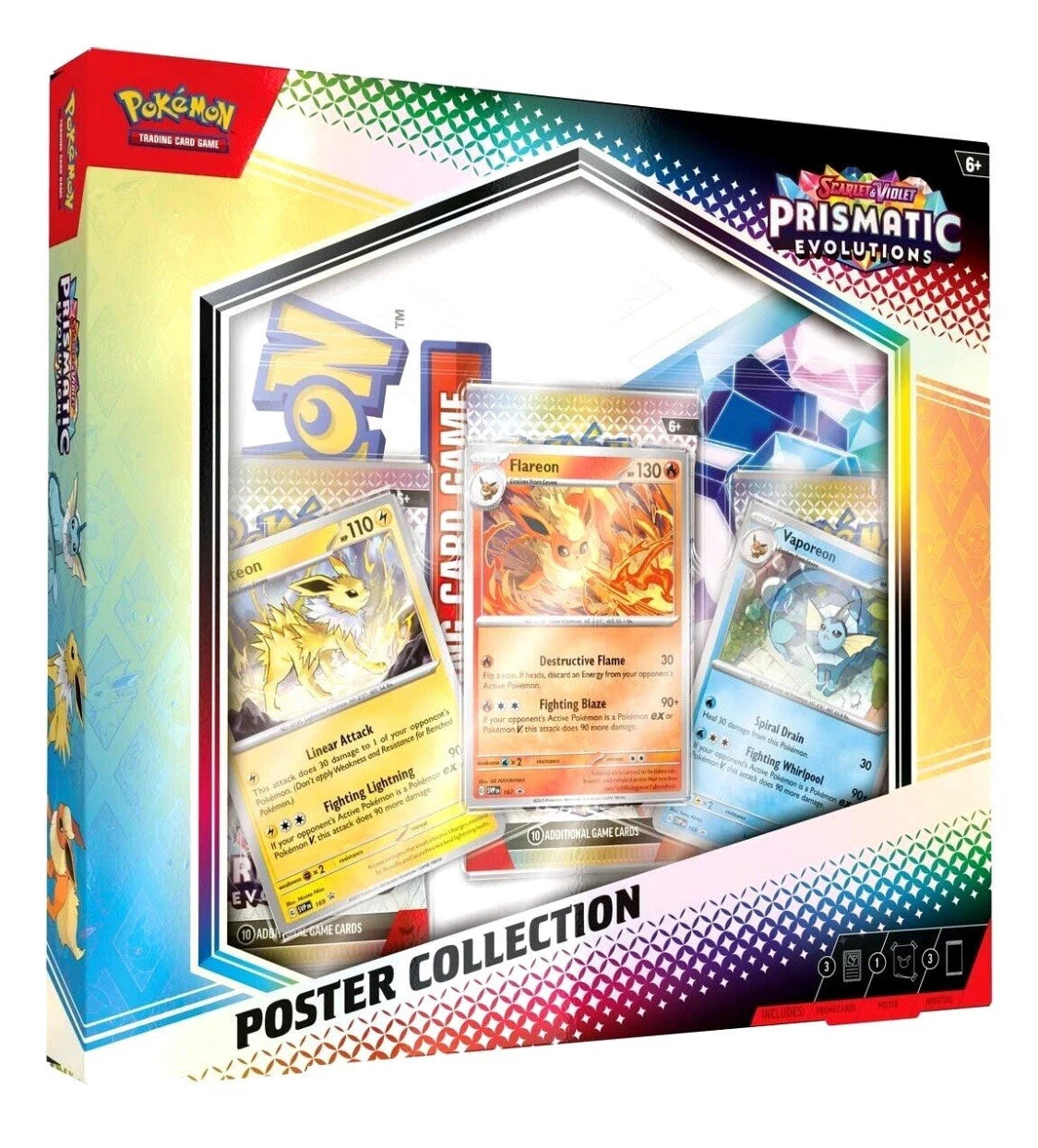 [SV8.5] English Pokemon 美版 Prismatic Evolutions Poster Collection