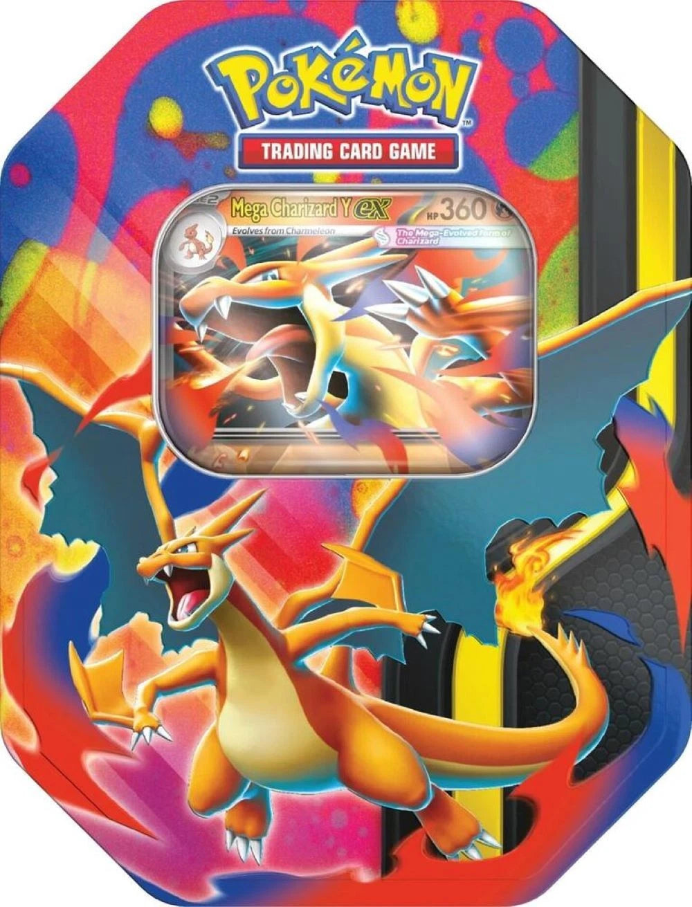 English Pokemon 美版 Mega Charizard Tin