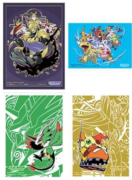 [Sleeves] DIGIMON CARD GAME OFFICIAL SLEEVES 2024 Ver.2.0