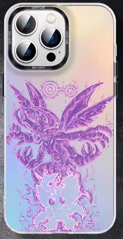 [Misc] Digimon 01 iPhone Phone Case Laser style