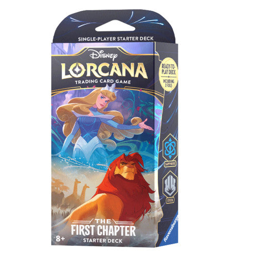 Set 1 The First Chapter | Disney Lorcana by Ravensburger ENGLISH Starter Deck
