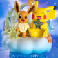 [Pre-Order] [寶可夢雙角色模型]  Funism - 寶可夢模型 - 星雲伊布和皮卡丘 - 中尺寸