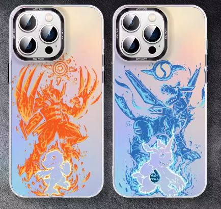 [Misc] Digimon 01 iPhone Phone Case Laser style