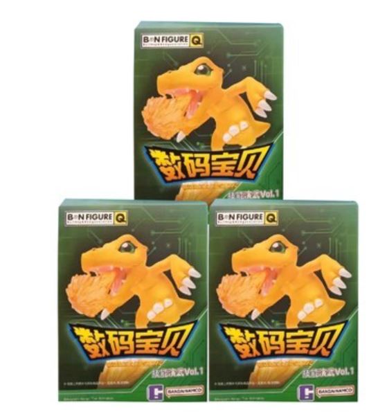 [Blind Box] Digimon 01 Display Action Figures Attack motion 盲盒 數碼暴龍01迷你公仔 盲盒