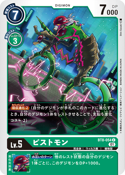 BT8-054 Pistmon 單車獸