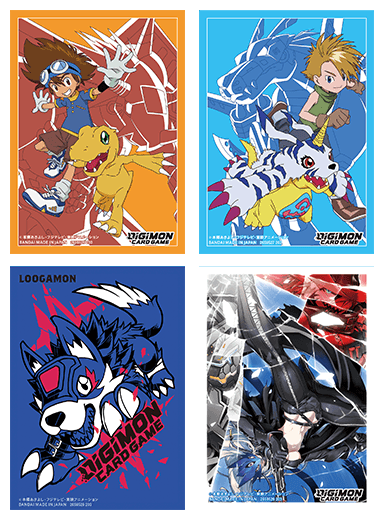 [Sleeves] Set 6 Card Sleeves 第6彈卡套 Digimon DIGIMON CARD GAME OFFICIAL SLEEVES 2023 Ver.2.0