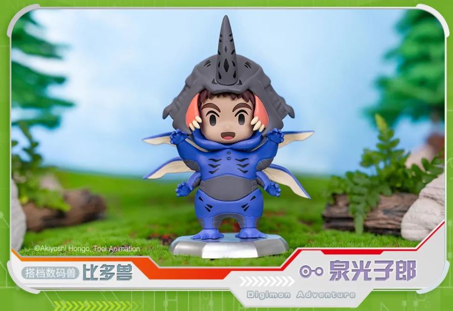 [Blind Box] Digimon 01 Display Figures Onesie Vol.2 盲盒 數碼暴龍01玩偶服迷你公仔 盲盒 第2彈