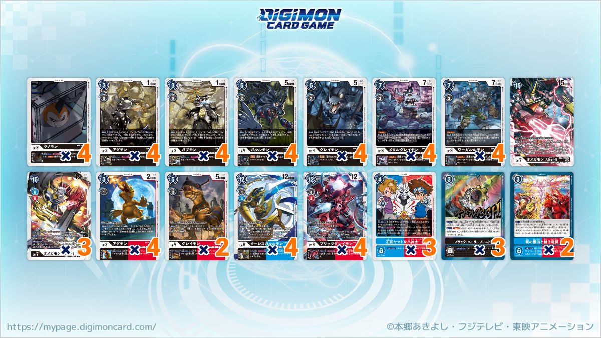Alter-S Deck 奧米加獸Alter-S 牌組
